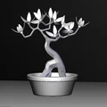 Mô hình cây Bonsai 3D kèm chậu - Tự tay tô màu trang trí - Thumbnail 1