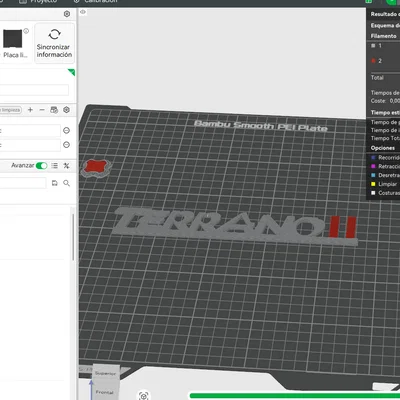 Logo Nissan Terrano II - Mẫu in 3D trang trí xe chất lượng