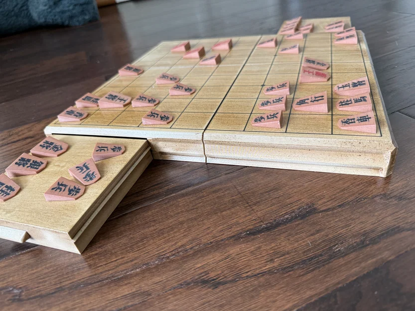 Bàn cờ Shogi cao cấp (Modular) - Image 3