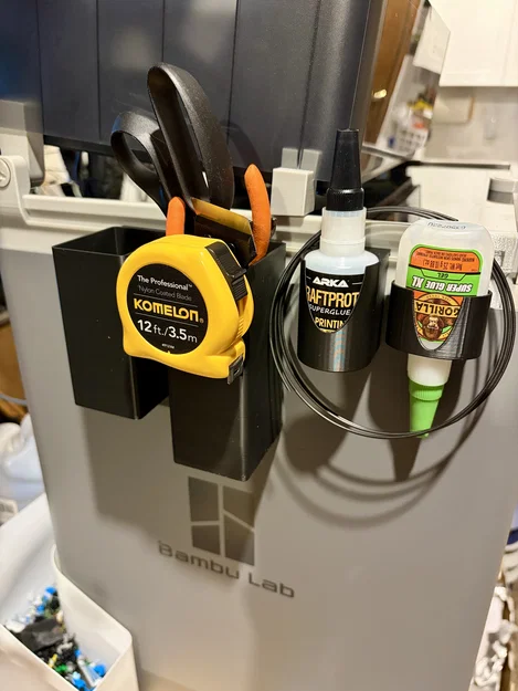 Bộ Hộp Chứa Đồ Gắn Bên Hông Dành Cho Máy In Bambu - Image 11