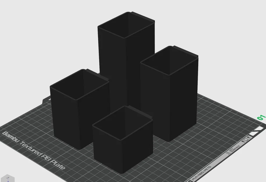 Bộ Hộp Chứa Đồ Gắn Bên Hông Dành Cho Máy In Bambu - Image 12