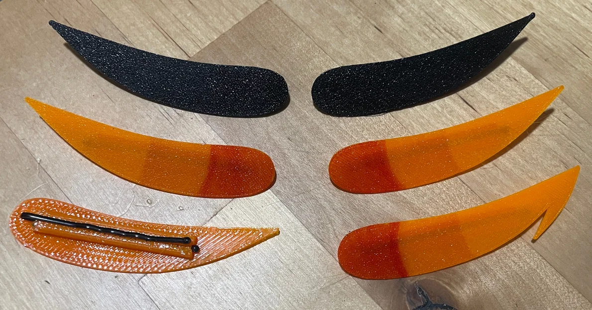 Kẹp Tóc Hình Cặp Sừng - Image 1