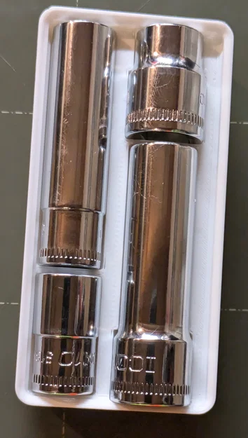 Khay đựng bộ đầu tuýp Icon 10mm chuẩn Gridfinity cực gọn - Image 1