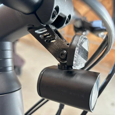 Giá đỡ đèn xe đạp 3D cho Specialized Turbo Vado SL (Bền bỉ với TPU)