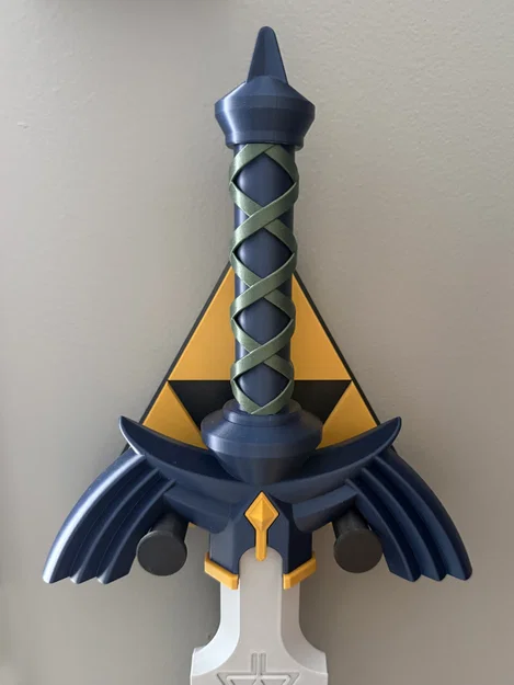 Giá treo tường Master Sword (Tri-force) cho fan Zelda - Image 1