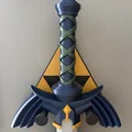 Giá treo tường Master Sword (Tri-force) cho fan Zelda - Thumbnail 1