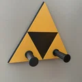 Giá treo tường Master Sword (Tri-force) cho fan Zelda - Thumbnail 2