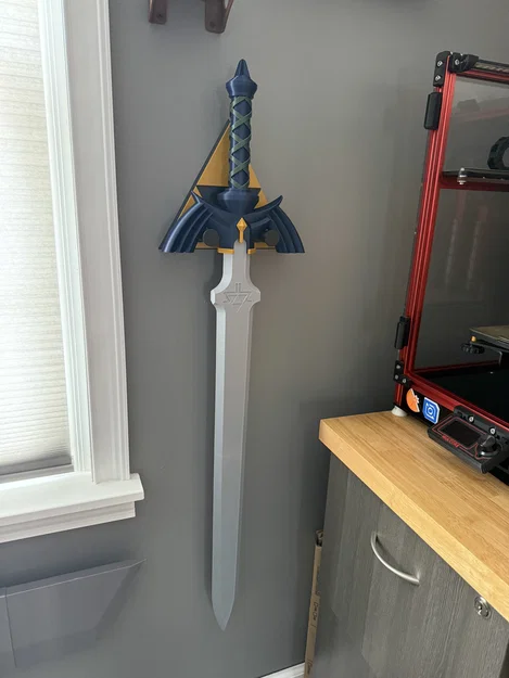 Giá treo tường Master Sword (Tri-force) cho fan Zelda - Image 3