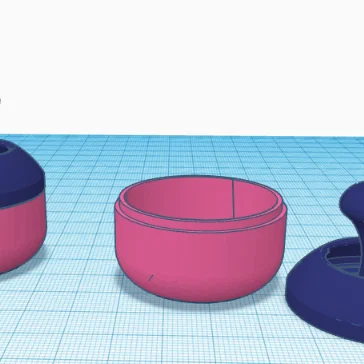 Mô hình Fidget Joystick: Đồ chơi giảm căng thẳng in 3D độc đáo
