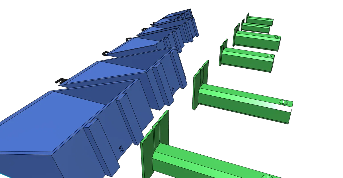 Bộ sưu tập xẻng xúc (Scoop) đa năng 6 kích thước - In 3D không support - Image 3