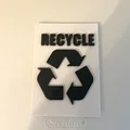 Biển báo Thùng rác/Tái chế - Thumbnail 4