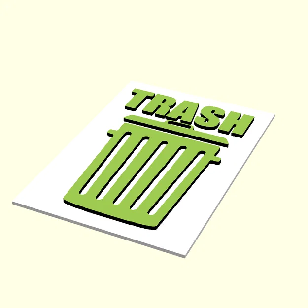 Biển báo Thùng rác/Tái chế - Image 5