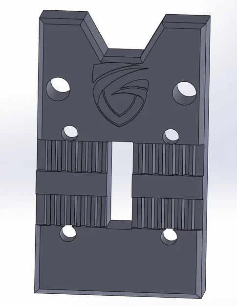 Ngàm gắn Dragon Burner cho ray MGN12H (có và không có Klicky) - Image 2