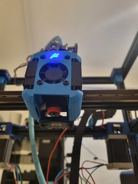 Ngàm gắn Beacon Probe cho Dragon Burner - Dùng cho ray trượt MGN9H trên Voron Micron - Image 1