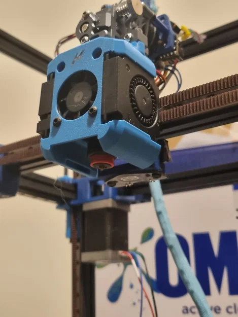 Ngàm gắn Beacon Probe cho Dragon Burner - Dùng cho ray trượt MGN9H trên Voron Micron - Image 3