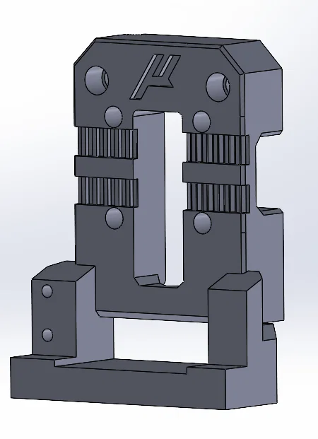 Ngàm gắn Beacon Probe cho Dragon Burner - Dùng cho ray trượt MGN9H trên Voron Micron - Image 7