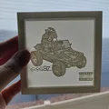 Tranh in 3D Lithophane bìa album Gorillaz độc đáo cho fan - Thumbnail 1