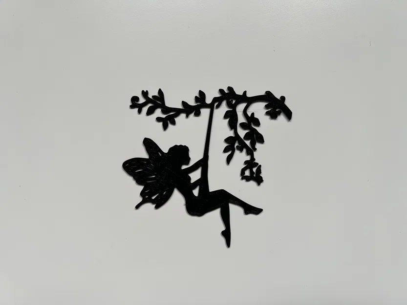 Mô hình in 3D trang trí tường Fairy Wall Art #6 đầy mơ mộng - Image 1