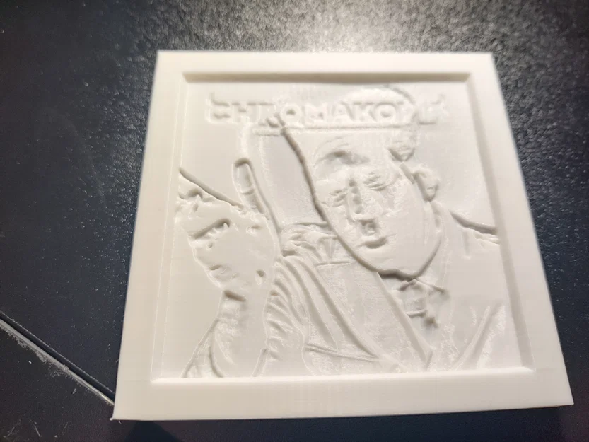 Tranh Lithophane Album Chromakopia Tyler, The Creator In 3D - Image 2
