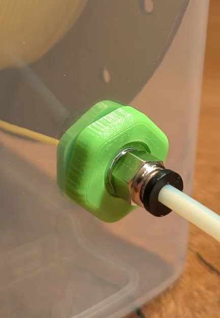 Bộ ốc vít PC4 M10 trơn dùng cho hộp đựng sợi nhựa in 3D - Image 1