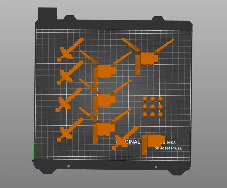 Bộ sưu tập mô hình nhân vật Minecraft in 3D độc đáo - Image 2