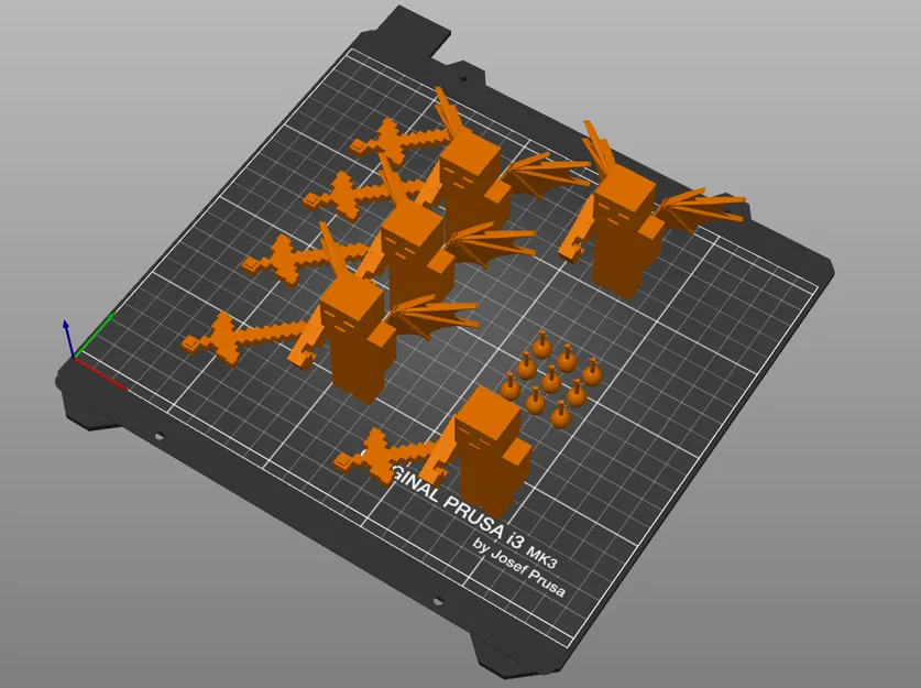 Bộ sưu tập mô hình nhân vật Minecraft in 3D độc đáo - Image 3