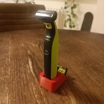 Đế giữ máy cạo râu Philips OneBlade kèm khay đựng lược tiện lợi