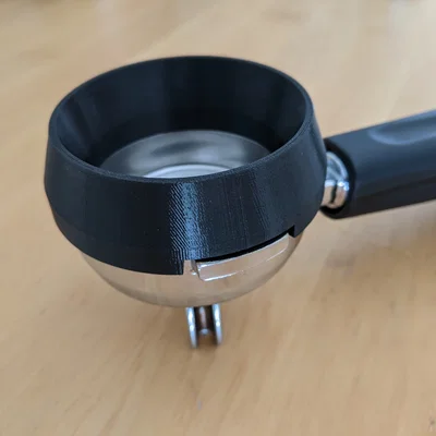 Phễu đong cà phê 58.5mm cho tay cầm Rancilio Silvia - In 3D hiệu quả