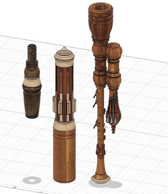 Kèn túi Pháp - Musette de Cour - Image 1