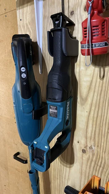 Giá treo máy cưa kiếm Makita treo tường tiện lợi bằng in 3D - Image 2