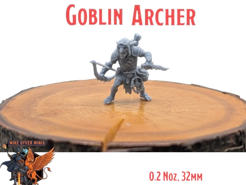 Goblin Archer - Mô hình thu nhỏ in sẵn MGM - Image 1