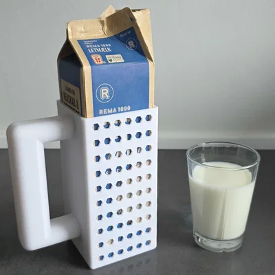 Tay Cầm Hộp Sữa Công Thái Học (Chuẩn 70x70mm)