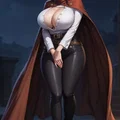 Mô hình nhân vật nữ khoác áo choàng (Mujer con capa) - File in 3D - Thumbnail 2