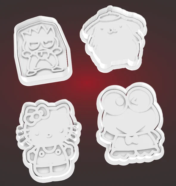 Bộ khuôn làm bánh quy Sanrio - Set 2 - Image 4