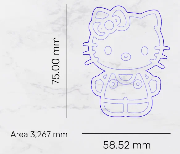 Bộ khuôn làm bánh quy Sanrio - Set 2 - Image 5