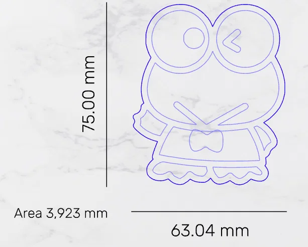 Bộ khuôn làm bánh quy Sanrio - Set 2 - Image 8