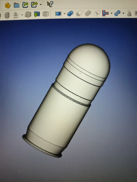 Mô hình in 3D đạn M433 40mm (HEDP Replica) cực chất - Image 3