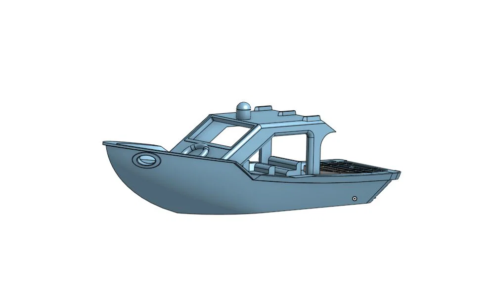 Benchy Speedboat - Bản remix du thuyền tốc độ cao cho in 3D - Image 1