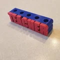 Mẫu giá cắm bút Teacher Pen Holder in 3D dành tặng thầy cô giáo - Thumbnail 1