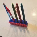 Mẫu giá cắm bút Teacher Pen Holder in 3D dành tặng thầy cô giáo - Thumbnail 3