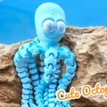 Bạch Tuộc Khớp Nối Vui Nhộn! In Nguyên Khối (Print In Place)! - Thumbnail 5