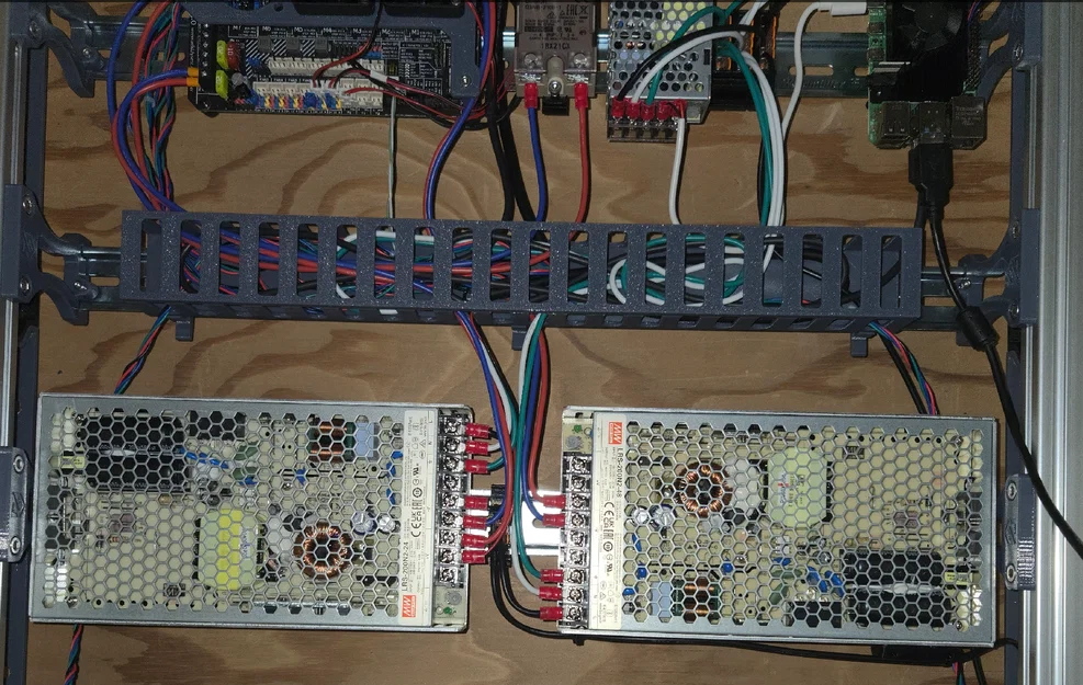 Máng đi dây cáp (Cable Raceway) - tùy chỉnh kích thước, có lược và lỗ bắt vít - Image 3