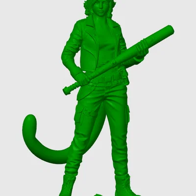 Mô hình Zomboid cat-girl 1