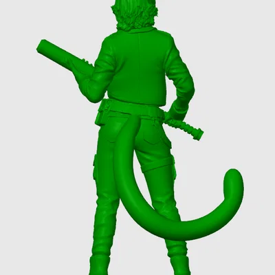 Mô hình Zomboid cat-girl 1