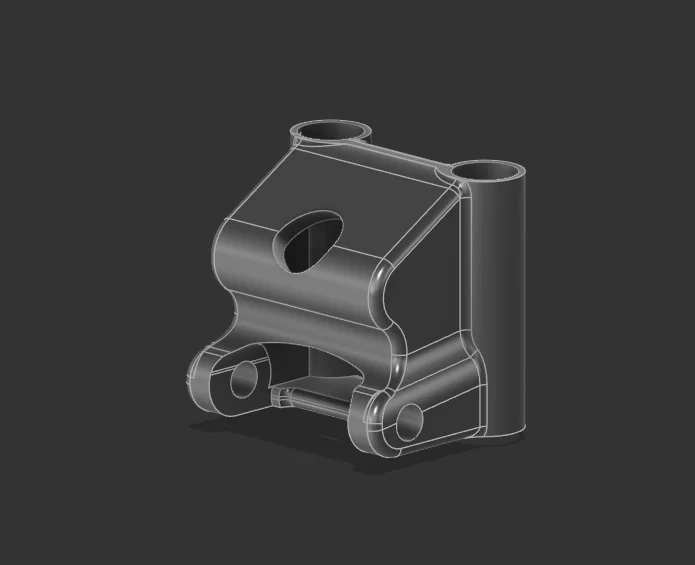 Ngàm gắn anten 3D cho drone FPV Geprc Mark4 cực chắc chắn - Image 2