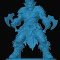 Mô hình Gnome Barbarian - Thumbnail 1