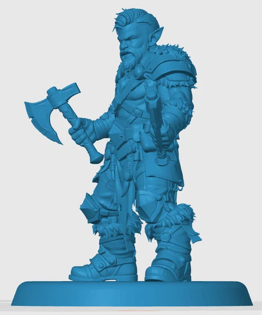 Mô hình Gnome Barbarian - Image 2