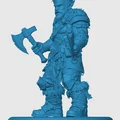 Mô hình Gnome Barbarian - Thumbnail 2