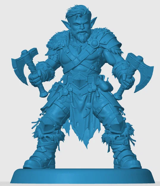 Mô hình Gnome Barbarian - Image 3