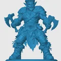 Mô hình Gnome Barbarian - Thumbnail 3